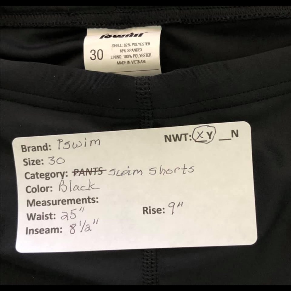 iswim competition swim shorts for men NWT - Picture 4 of 5